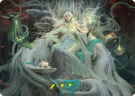 Galadriel, Gift-Giver Art Card [The Lord of the Rings: Tales of Middle-earth Art Series] | GrognardGamesBatavia