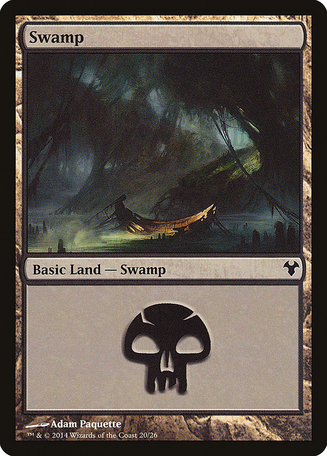 Swamp (20) [Modern Event Deck 2014] | GrognardGamesBatavia