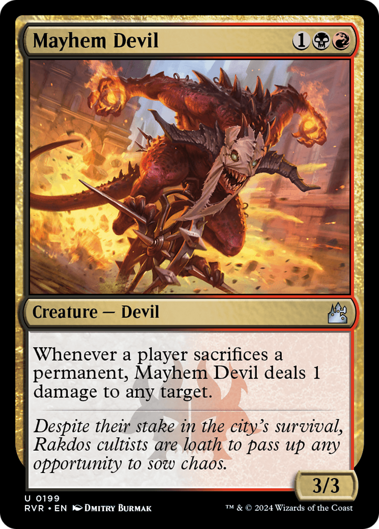 Mayhem Devil [Ravnica Remastered] | GrognardGamesBatavia