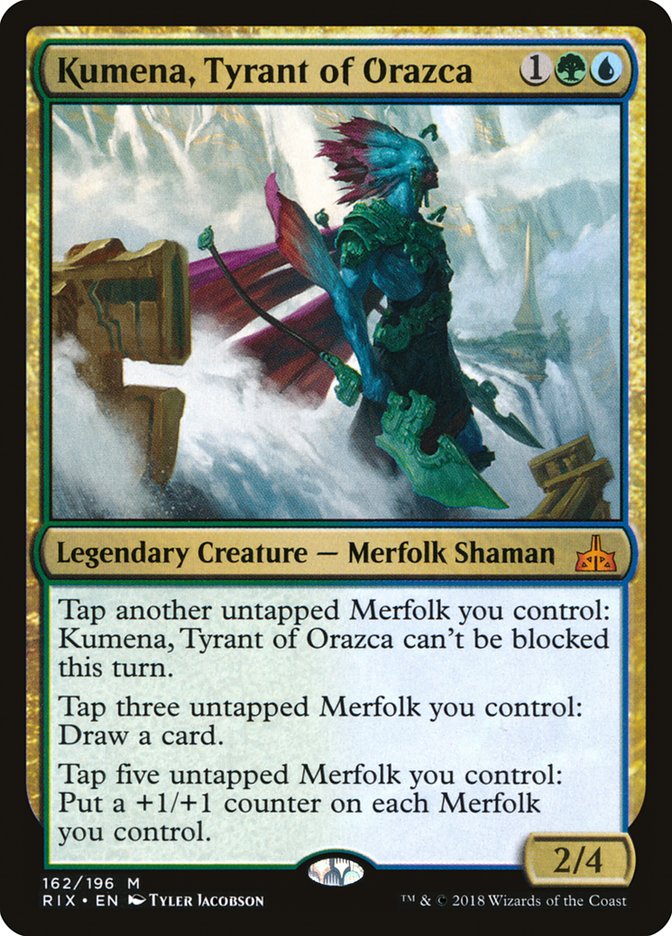 Kumena, Tyrant of Orazca [Rivals of Ixalan] | GrognardGamesBatavia