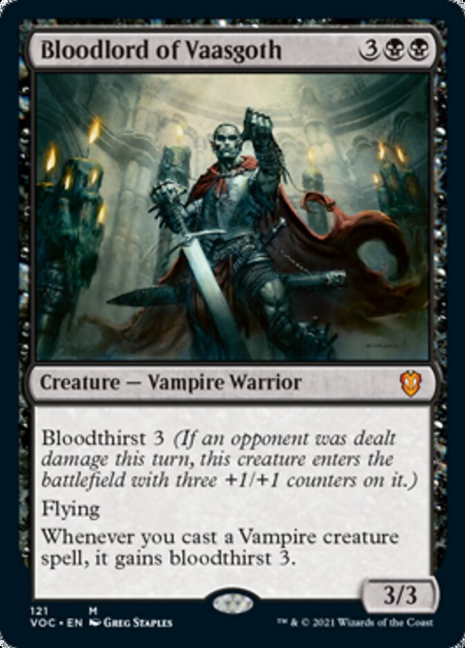 Bloodlord of Vaasgoth [Innistrad: Crimson Vow Commander] | GrognardGamesBatavia