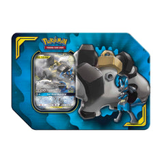 Sun & Moon: Unified Minds - Power Partnership Tin (Lucario & Melmetal GX) | GrognardGamesBatavia