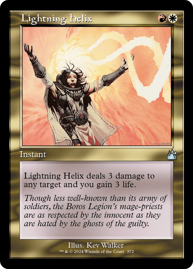 Lightning Helix (Retro Frame) [Ravnica Remastered] | GrognardGamesBatavia