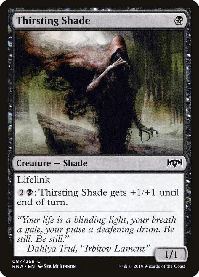 Thirsting Shade [Ravnica Allegiance] | GrognardGamesBatavia