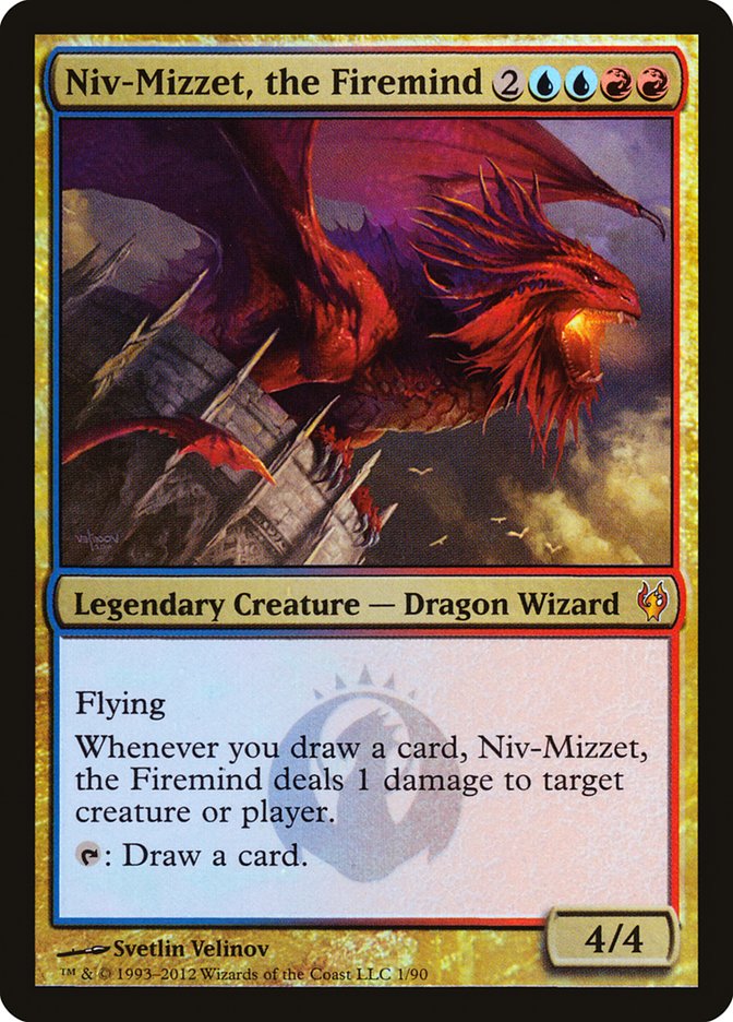 Niv-Mizzet, the Firemind [Duel Decks: Izzet vs. Golgari] | GrognardGamesBatavia