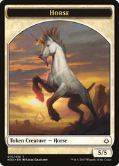 Adorned Pouncer // Horse Double-Sided Token [Hour of Devastation Tokens] | GrognardGamesBatavia