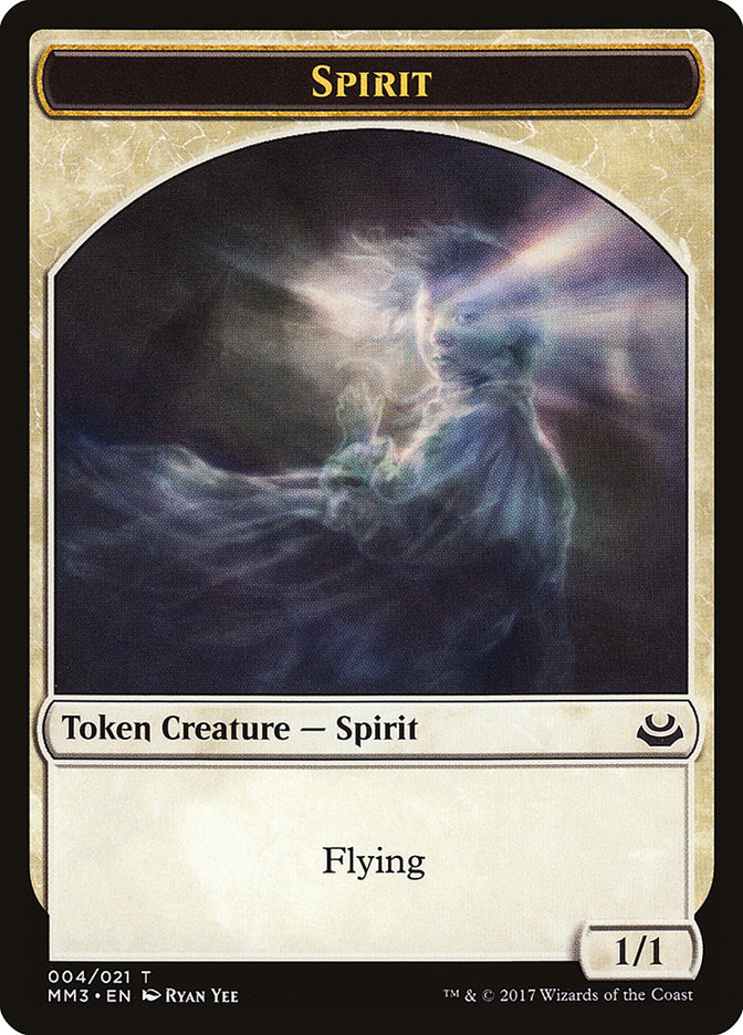 Spirit Token [Modern Masters 2017 Tokens] | GrognardGamesBatavia