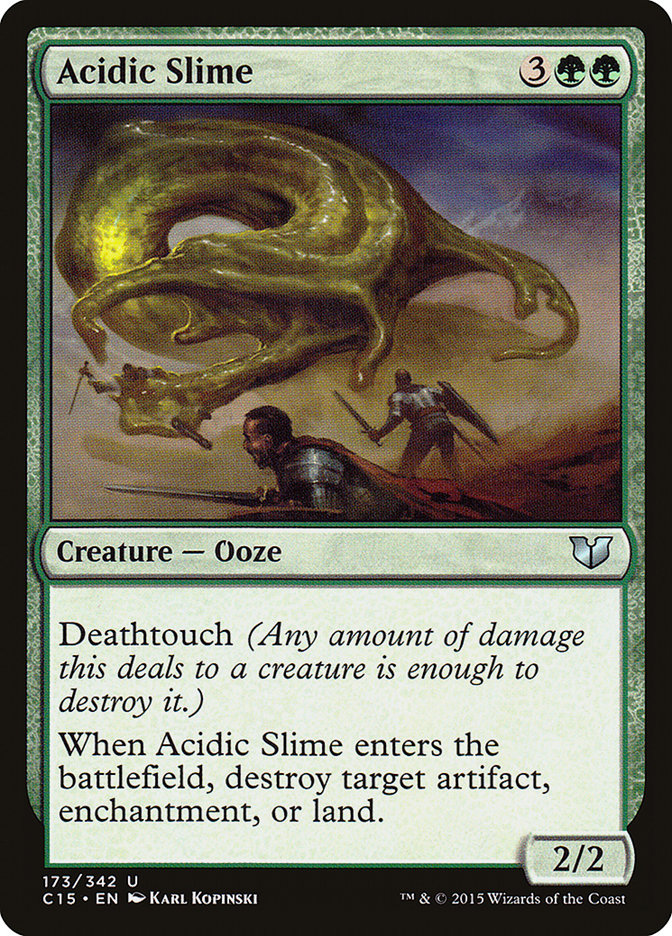 Acidic Slime [Commander 2015] | GrognardGamesBatavia