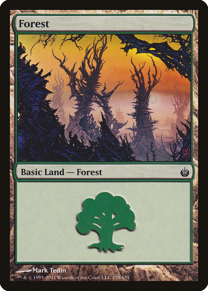 Forest (155) [Mirrodin Besieged] | GrognardGamesBatavia