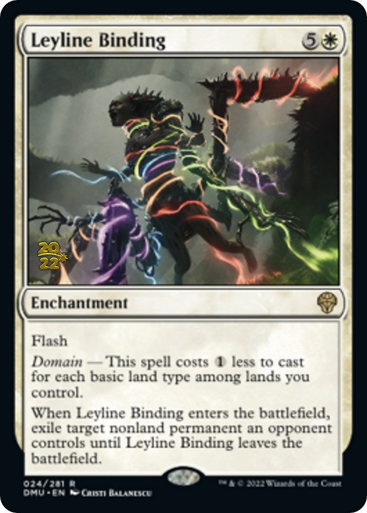 Leyline Binding [Dominaria United Prerelease Promos] | GrognardGamesBatavia