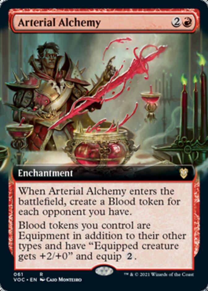 Arterial Alchemy (Extended Art) [Innistrad: Crimson Vow Commander] | GrognardGamesBatavia