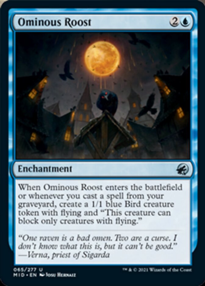 Ominous Roost [Innistrad: Midnight Hunt] | GrognardGamesBatavia