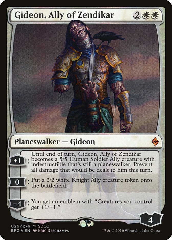 Gideon, Ally of Zendikar [San Diego Comic-Con 2016] | GrognardGamesBatavia