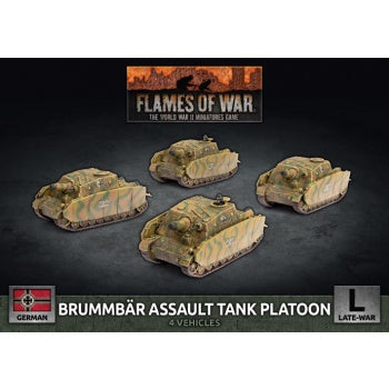 Brummbar Assault Tank Platoon | GrognardGamesBatavia