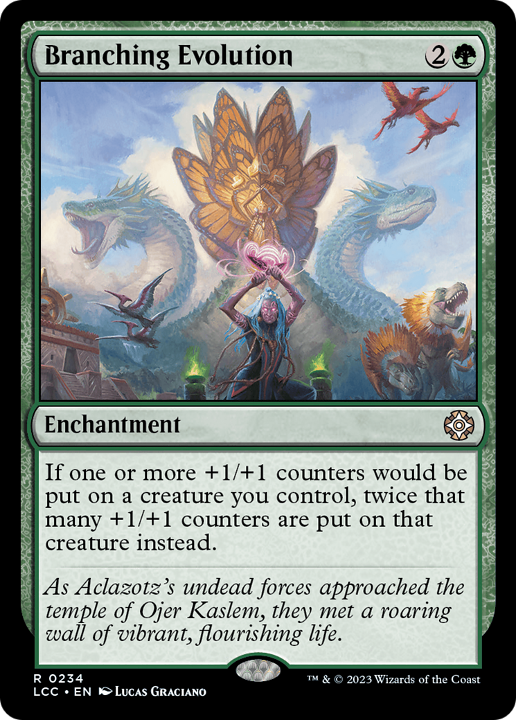 Branching Evolution [The Lost Caverns of Ixalan Commander] | GrognardGamesBatavia