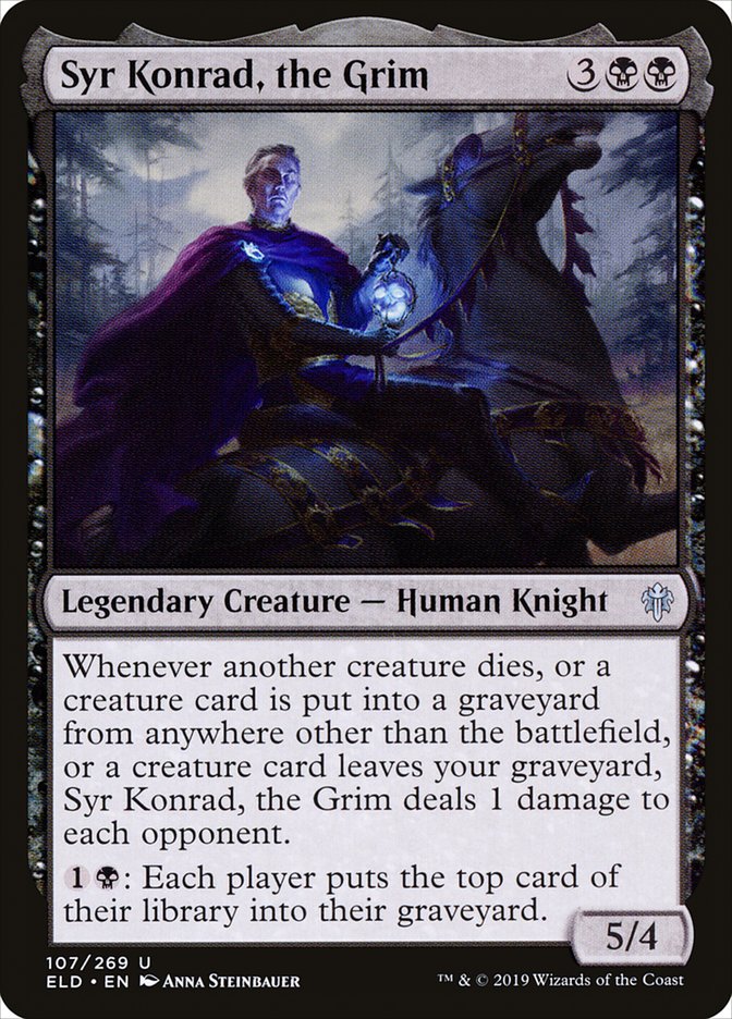 Syr Konrad, the Grim [Throne of Eldraine] | GrognardGamesBatavia