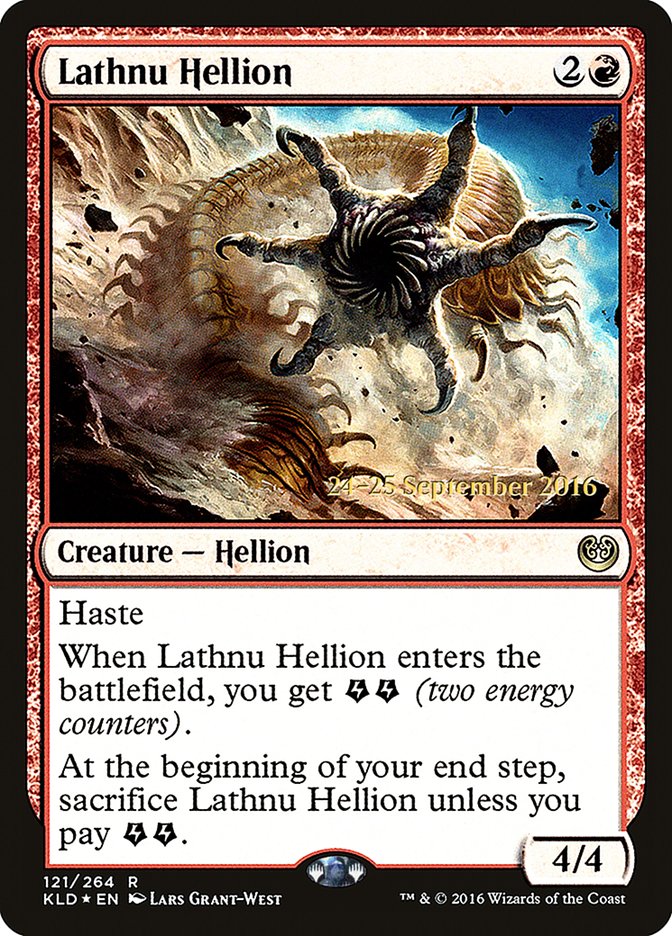 Lathnu Hellion [Kaladesh Prerelease Promos] | GrognardGamesBatavia