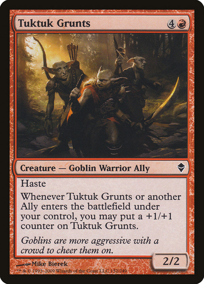 Tuktuk Grunts [Zendikar] | GrognardGamesBatavia