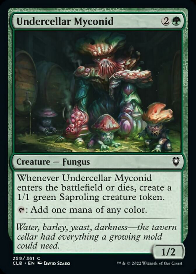 Undercellar Myconid [Commander Legends: Battle for Baldur's Gate] | GrognardGamesBatavia