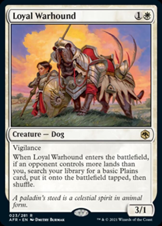 Loyal Warhound [Dungeons & Dragons: Adventures in the Forgotten Realms] | GrognardGamesBatavia