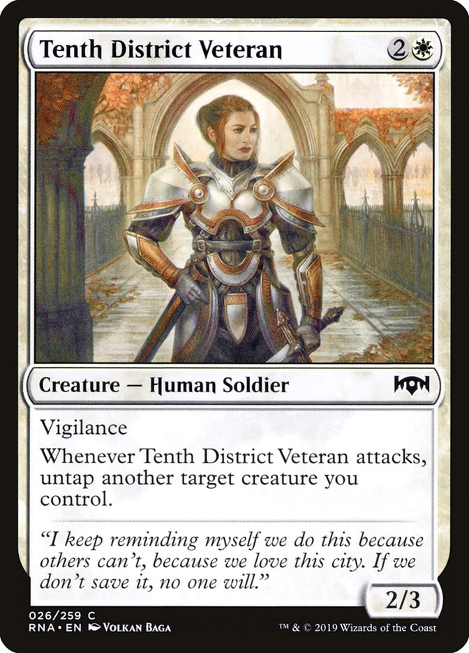 Tenth District Veteran [Ravnica Allegiance] | GrognardGamesBatavia