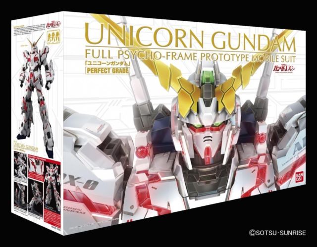 Gundam Perfect Grade: Unicorn Gundam Full Psycho-Frame Prototype Mobile Suit (RX-0) | GrognardGamesBatavia