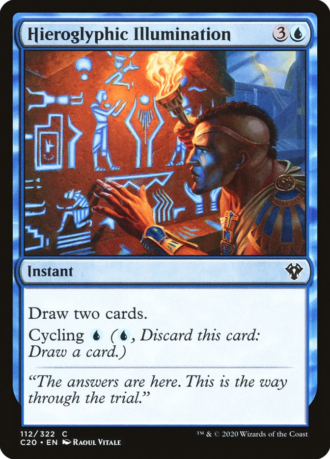 Hieroglyphic Illumination [Commander 2020] | GrognardGamesBatavia