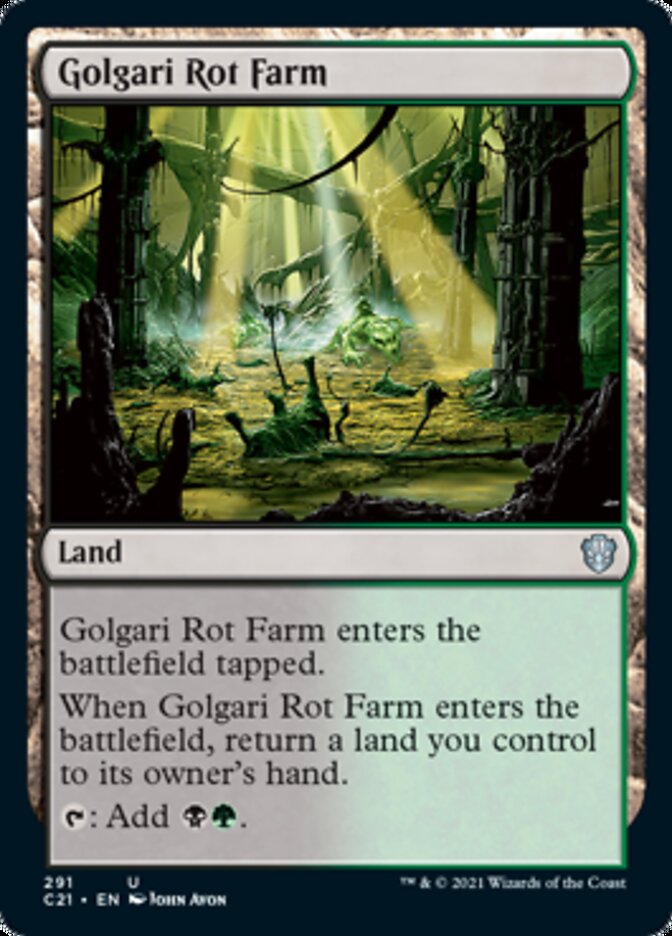 Golgari Rot Farm [Commander 2021] | GrognardGamesBatavia