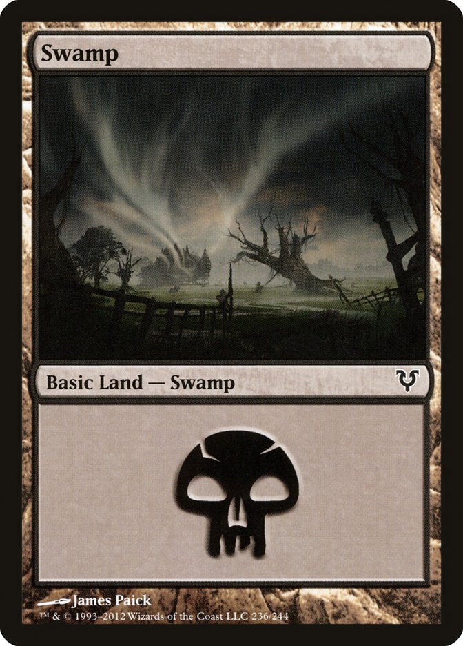 Swamp (236) [Avacyn Restored] | GrognardGamesBatavia