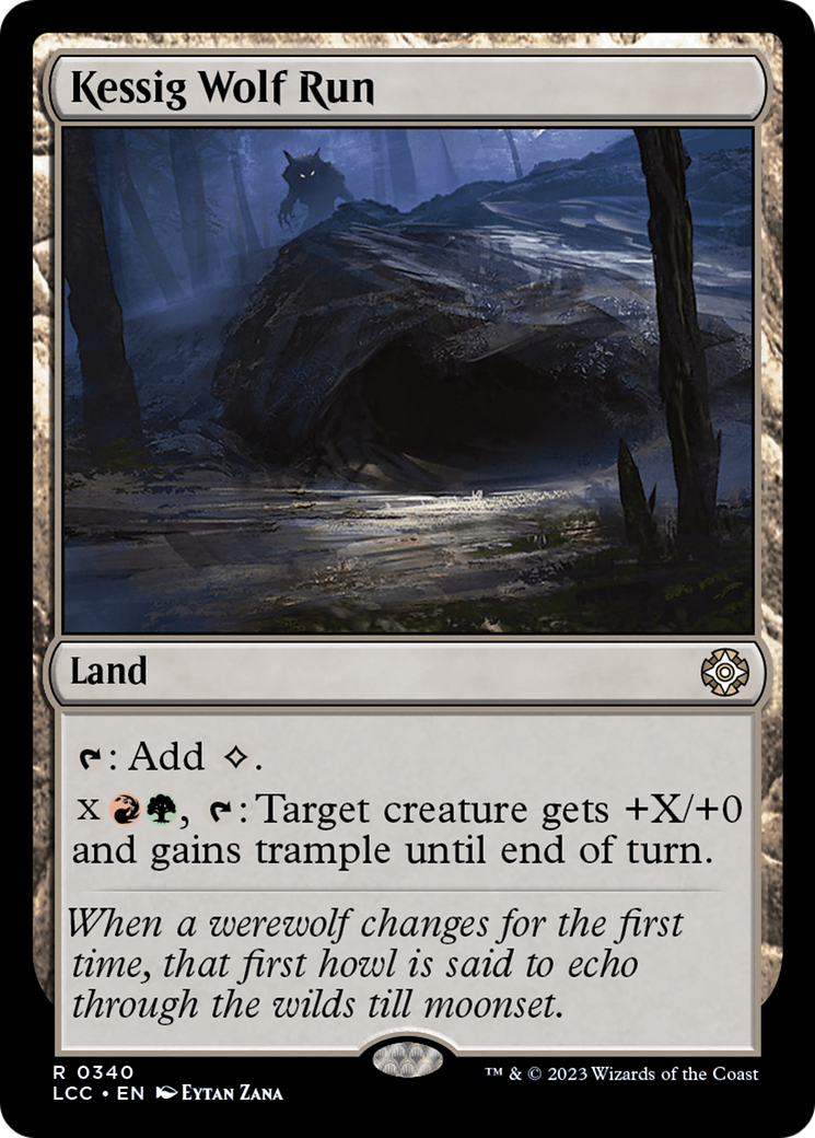 Kessig Wolf Run [The Lost Caverns of Ixalan Commander] | GrognardGamesBatavia