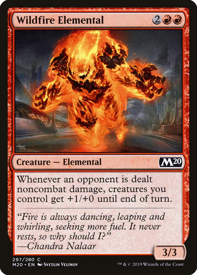 Wildfire Elemental [Core Set 2020] | GrognardGamesBatavia