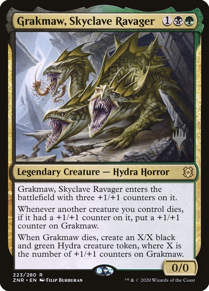 Grakmaw, Skyclave Ravager (Promo Pack) [Zendikar Rising Promos] | GrognardGamesBatavia