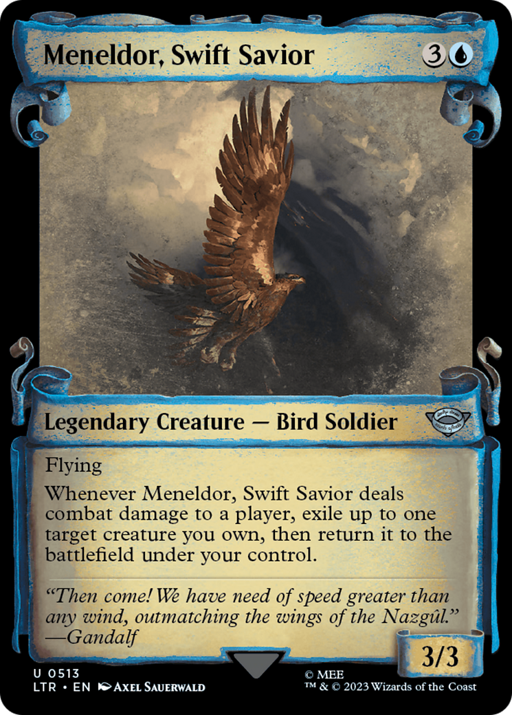 Meneldor, Swift Savior [The Lord of the Rings: Tales of Middle-Earth Showcase Scrolls] | GrognardGamesBatavia