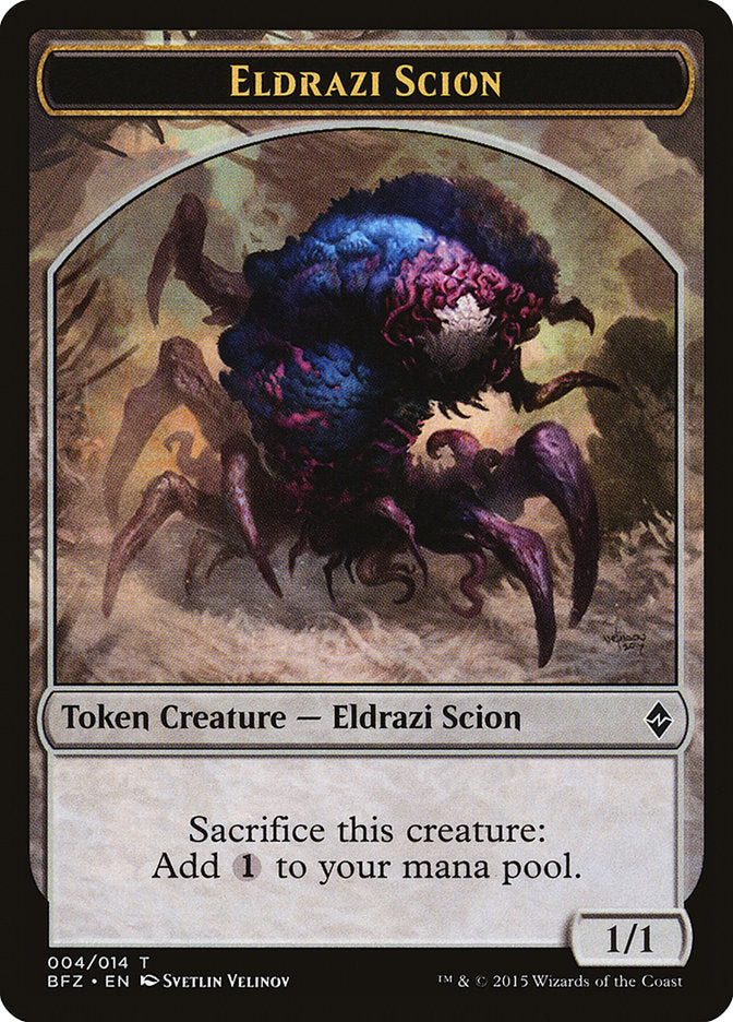 Eldrazi Scion Token (004/014) [Battle for Zendikar Tokens] | GrognardGamesBatavia