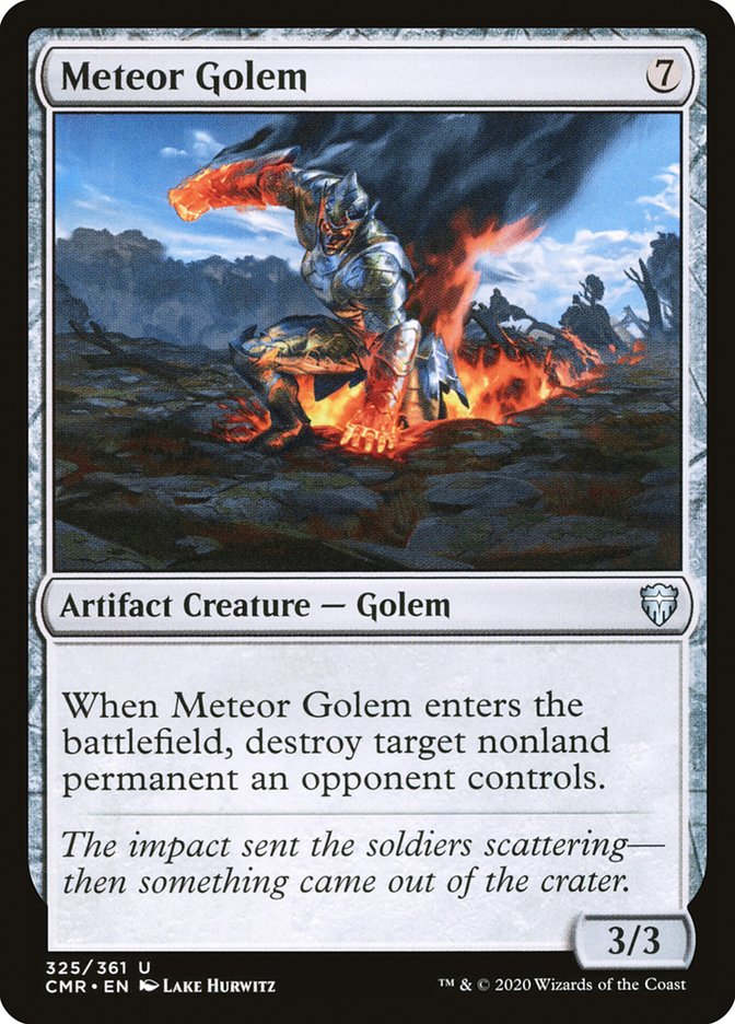 Meteor Golem (325) [Commander Legends] | GrognardGamesBatavia