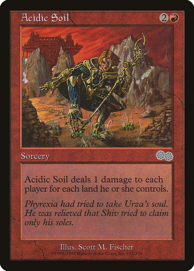 Acidic Soil [Urza's Saga] | GrognardGamesBatavia