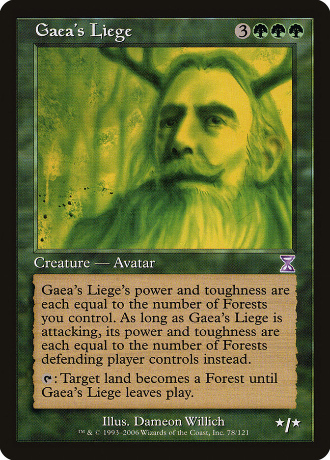 Gaea's Liege [Time Spiral Timeshifted] | GrognardGamesBatavia