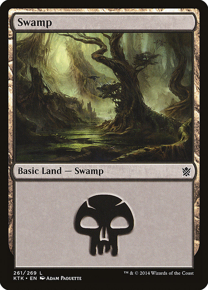 Swamp (261) [Khans of Tarkir] | GrognardGamesBatavia