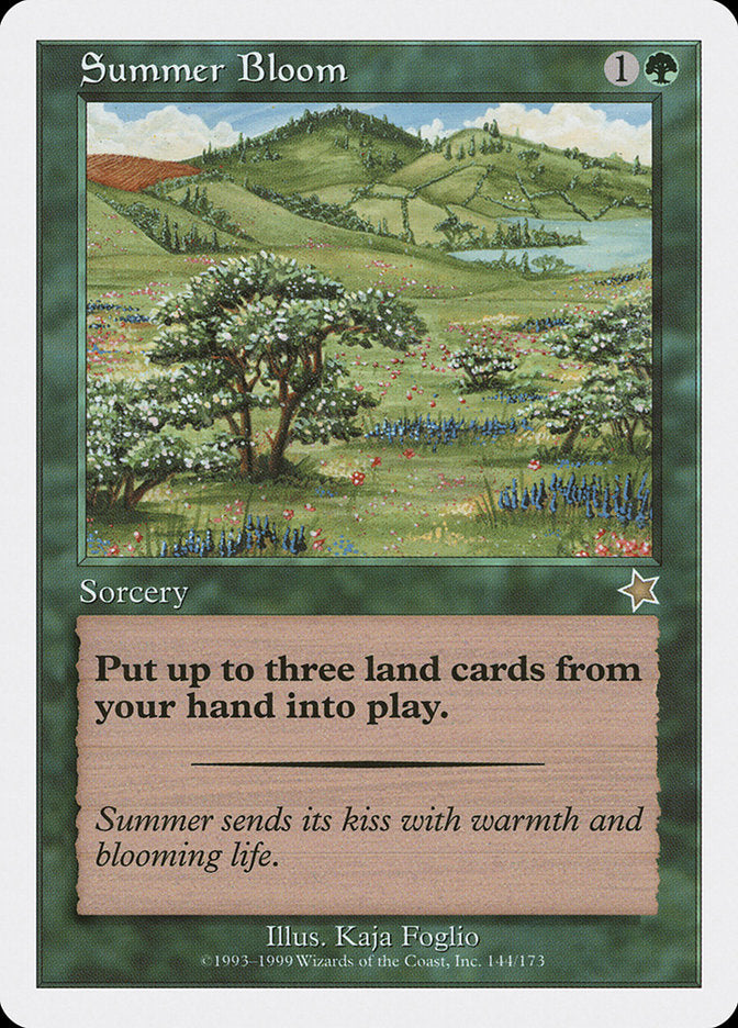 Summer Bloom [Starter 1999] | GrognardGamesBatavia