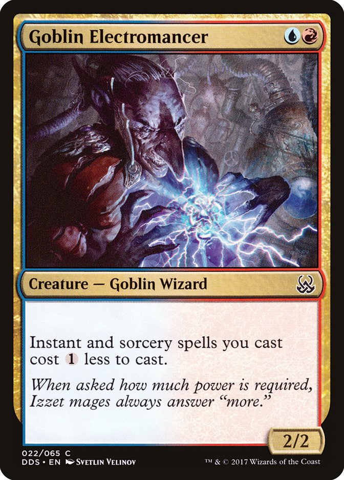 Goblin Electromancer [Duel Decks: Mind vs. Might] | GrognardGamesBatavia