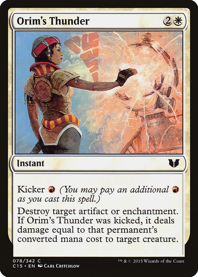 Orim's Thunder [Commander 2015] | GrognardGamesBatavia