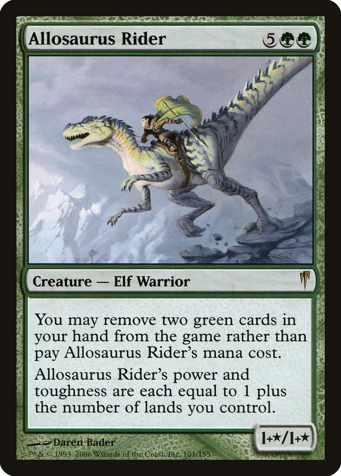 Allosaurus Rider [Coldsnap] | GrognardGamesBatavia