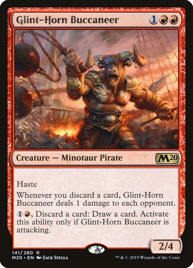 Glint-Horn Buccaneer [Core Set 2020] | GrognardGamesBatavia