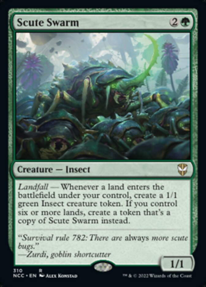 Scute Swarm [Streets of New Capenna Commander] | GrognardGamesBatavia