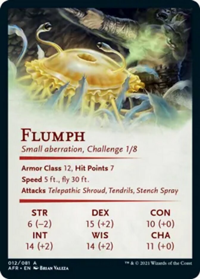 Flumph Art Card [Dungeons & Dragons: Adventures in the Forgotten Realms Art Series] | GrognardGamesBatavia