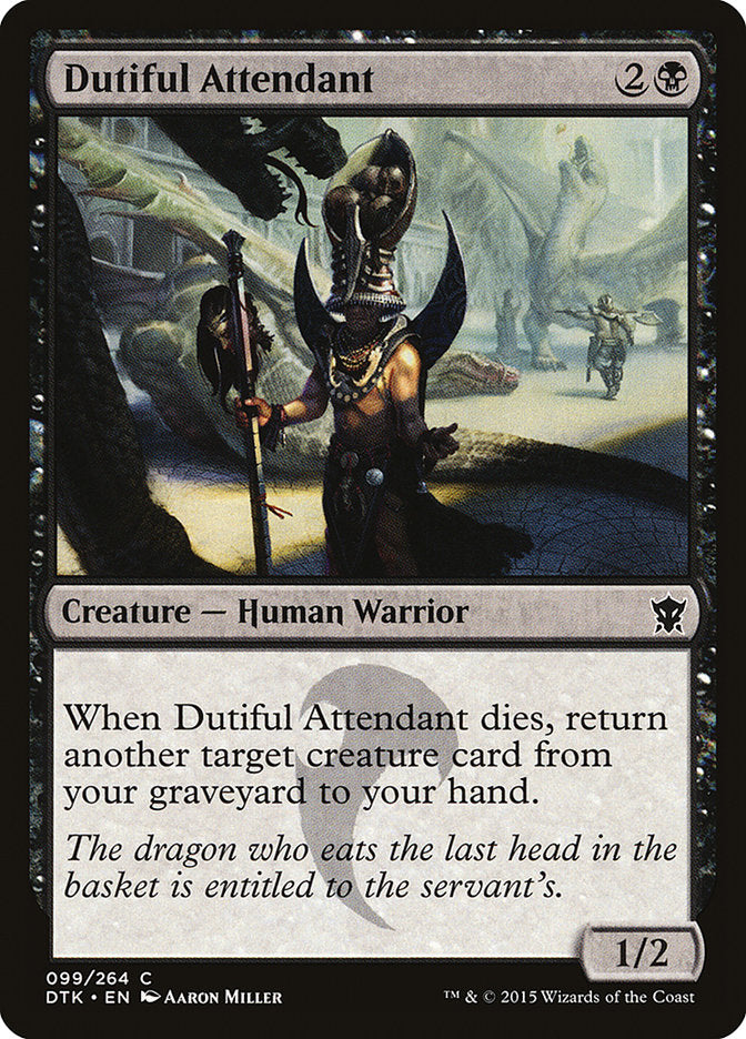 Dutiful Attendant [Dragons of Tarkir] | GrognardGamesBatavia