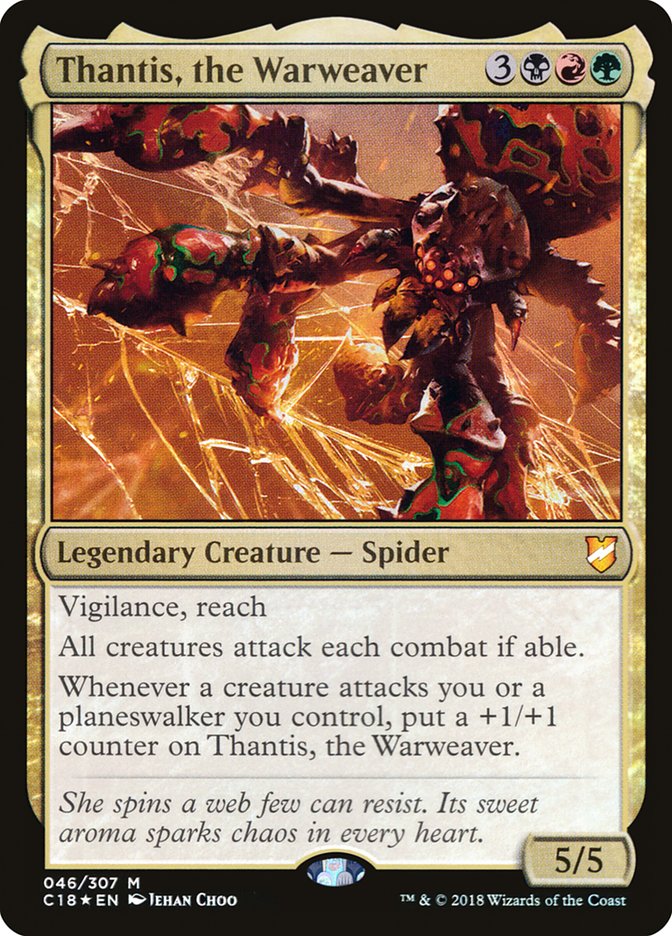 Thantis, the Warweaver [Commander 2018] | GrognardGamesBatavia