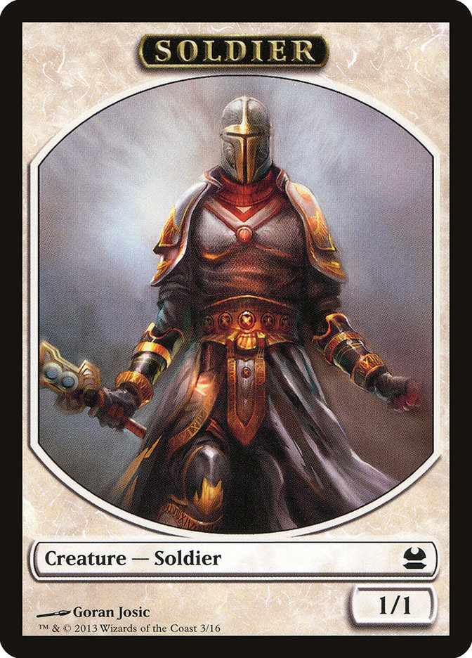 Soldier Token [Modern Masters Tokens] | GrognardGamesBatavia