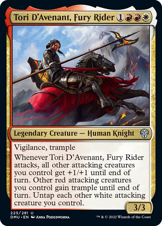 Tori D'Avenant, Fury Rider [Dominaria United] | GrognardGamesBatavia