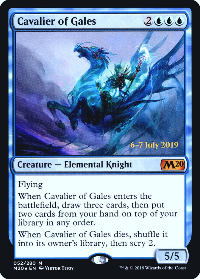 Cavalier of Gales [Core Set 2020 Prerelease Promos] | GrognardGamesBatavia